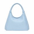 Bagzor Light Blue Braided Shoulder Handbag